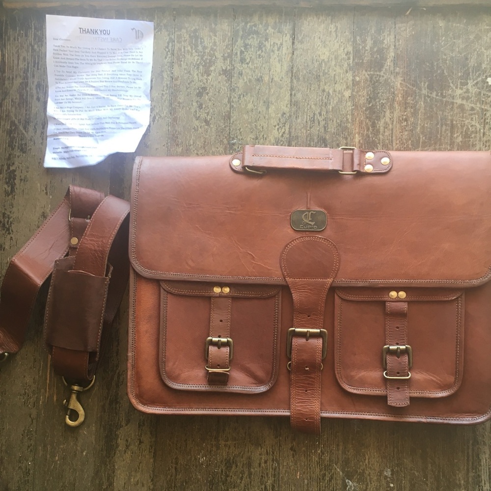 Genuine Cuero leather bag